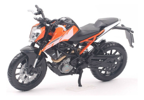 Bburago Ktm 250 Duke 1/18 Naranja Modelo Fundido A Troquel