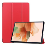 Funda Para Samsung Tab S7 Fe T736 12.4 S7 Lite 2021 Rojo