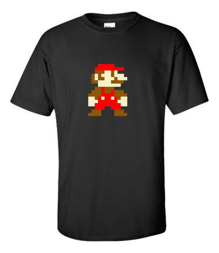 Remera De Supermario Bros, Videojuegos Retro