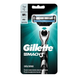 Máquina Para Afeitar Recargable Gillette Mach3 