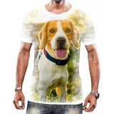 Camiseta Camisa Cachorro Raça Beagle Dócil Filhotes Cão Hd 7