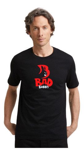 Remera Bad Bunny - Algodón - Unisex - Diseño B2
