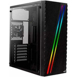 Gabinete Aerocool Streak Atx Rgb Usb 3.0 Acrílico Negro