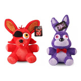 Red Foxy & Bonnie Five Nights At Freddy´s Peluches