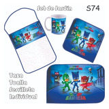 Set Jardín Personaliz 3 Articulos Toalla + Individ + Servill