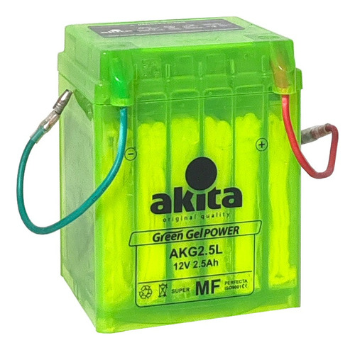 Bateria De Moto Akita Akg2.5l