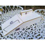 Funbox Rampa Fingerboard Skate De Dedo Corrimão Caixote