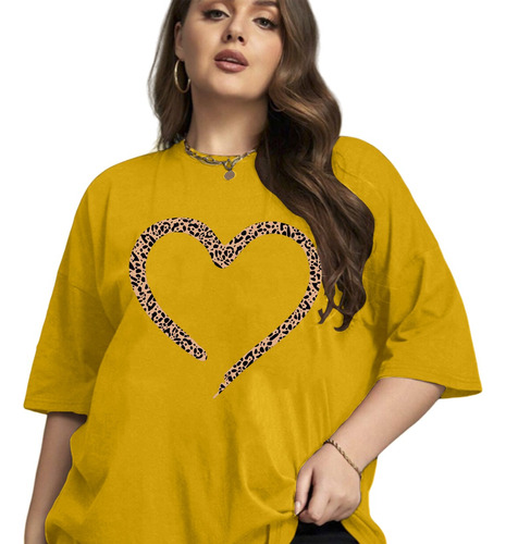 Camiseta Oversized Amazonia Onça Estilo Trendy Animal Tiktok