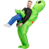 Adultos Alien Inflable Disfraz Traje Mujer Hombre Navidad Halloween Disfraz De Alienígena Inflable Fiesta,disfraz De Halloween Para Adultos 155-190cm