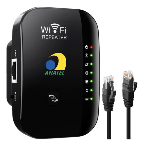 Repetidor De Sinal Wi Fi Wireless Homologado Anatel 600mbps