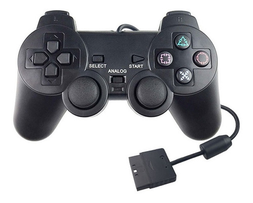 Kit 2 Controle Joystick Ps2 Playstation 2 Pronta Entrega