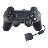 Kit 2 Controle Joystick Ps2 Playstation 2 Pronta Entrega