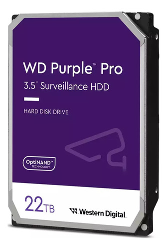 Disco Rigido Western Digital 10tb 3.5  Purple 256mb Wd101pur