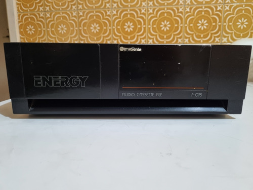 Gradiente Energy Audio Cassete File F-075 Porta Fita Cassete