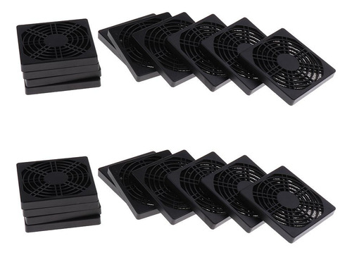 20 Piezas Computadora Pc A Prueba De Polvo Ventilador