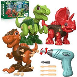 Herramientas Para Niño 3 A 7 Laradola Dinosaurios Armable