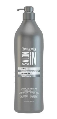 Shampoo Color Intensifier Platinum Salon In 1000 Ml