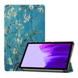 Funda Para Galaxy Tab A7 Lite 8.7 T220 Smart Case Flores