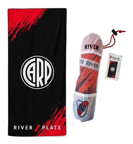 Toallon Secado Rapido En Tubo Oficial River Plate 3 Modelos!
