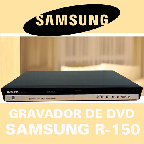 Dvd Player Gravador Samsung R-150 - Nao Grava