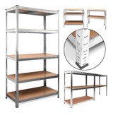 Estante Metalico Rack Anaquel Organizador Hogar 5 Niveles