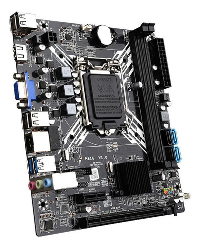 Placa Mãe H81g 1150 Ddr3 Intel I3/i5/i7