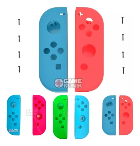 Kit Completo Carcasas Repuesto Para Joy-con Nintendo Switch