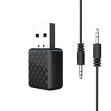 Receptor E Transmissor De Áudio Bluetooth Usb Bt 5.0 Para Tv