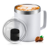 Taza Para Café - Doble Capa Antiderrame Multifuncional 12oz