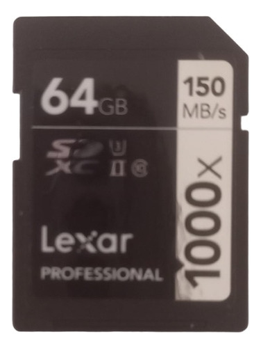 Sd Xc Ii Professional 1000x 64gb