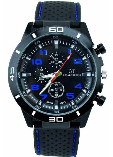 Reloj Gt Sport Silicon Hombre Deportivo Moda Militar A687