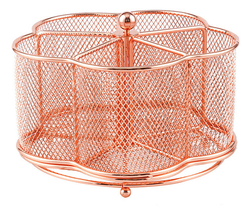 Portalápices R Cookware Con Rotación De 360°, Color Oro Rosa