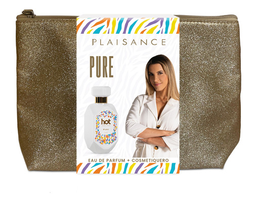 Perfume Hot Velvet Pure Edp 100 Ml + Cosmetiquero Plaisance