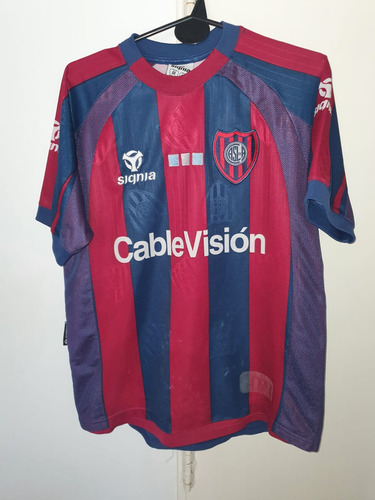 Camiseta San Lorenzo Signia 2003 Titular #9 Beto Acosta