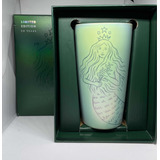 Termo Vaso Cerámica Starbucks 50 Aniversario Original