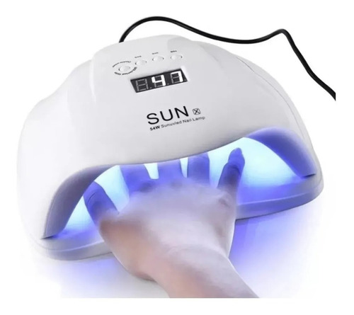 Cabina Uñas Profesional Sun X Uv Led 54w- Semi-gel-acrílico