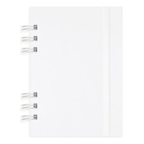 Cuaderno Chico Color Blanco A6 (10x15)  Ecológico 120 Hojas 