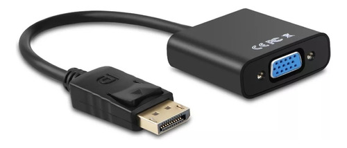 Cable Adaptador Conversor Display Port A Vga Displayport