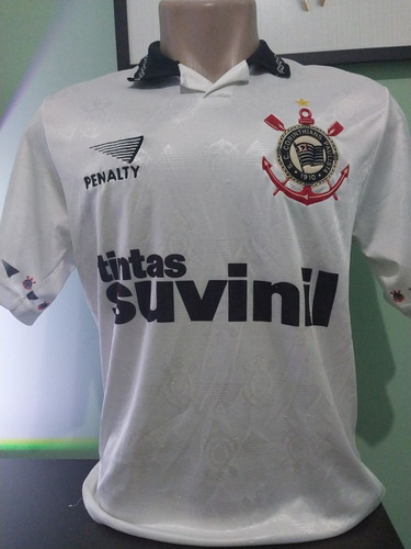 Camisa Futebol Corinthians 1995 Suvinil Penalty Antiga 