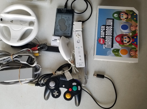 Nintendo Wii Retrocompatible Con Disco Duro De 500gb 