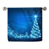Árbol Mágico De Navidad Vunko Azul Cocina Microfibra Cabello