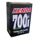 Cámara Kenda E Ready 700x35-43c Presta F/v 48mm