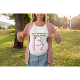 Camiseta Feminina Grávida Testei Positivo Gestante Gravidez