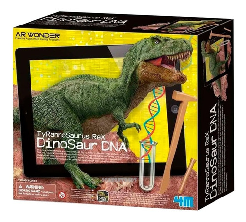 Kit Excavacion Esqueleto Dinosaurio T Rex + Realidad Virtual