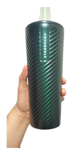 Vaso Acero Inoxidable Starbucks Verde Venti Navidad 