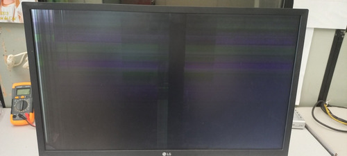 Monitor LG 24mk430h Com Defeito Na Tela