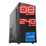 Pc Computador Cpu Intel Core I5 + Ssd 240gb, 8gb Memória Ram