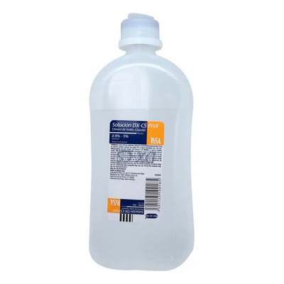 Solución Dx-cs Solución Inyectable 5 G\u002F0,9 G, 1 Frasco Flex Oval 500 Ml | MercadoLibre