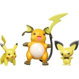 Figura Pikachu Deluxe Lujo Pokemon Select Jazware Raichu