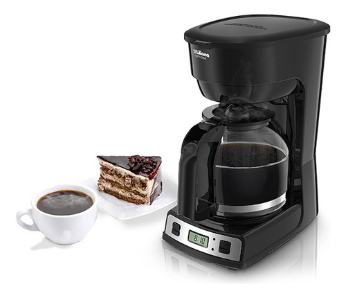 Cafetera Liliana Ac931 900 W Luz Indicadora 1,8 Lt Color Negro